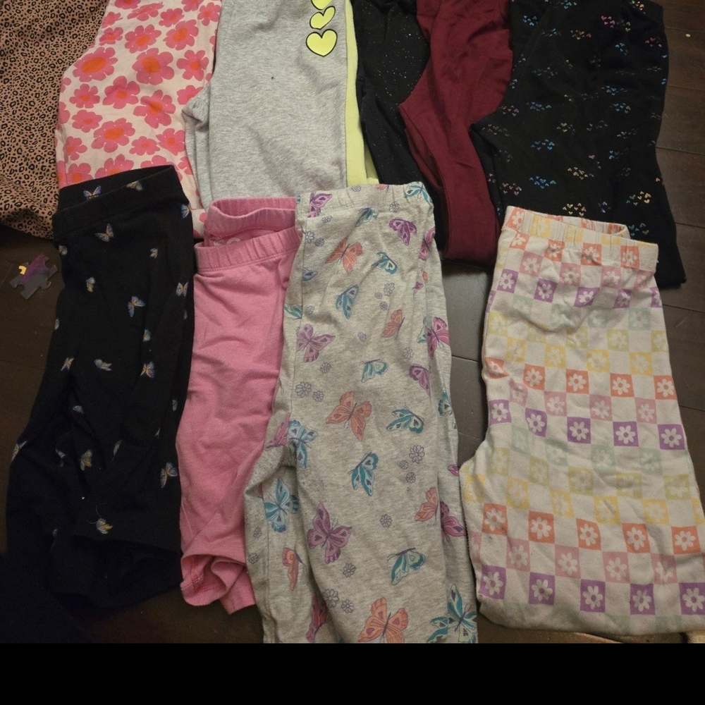 Colorful Patterned Leggings Set